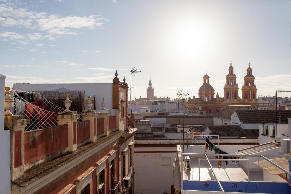 Apartamentos Diaber San Leandro Sevilla Habitación foto